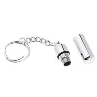 NATFUR Cigar Punch Cutter Keychain Key Ring Puncher Professional Cigar Tool Gift Pretty Novelty Key-Chain Cute for Men Perfect for Girls Beautiful Great Fine Lovely