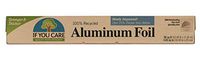 IF YOU CARE 100% Recycled Aluminum Foil, 50 Sq Ft