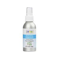 Aura Cacia Refreshing Peppermint Aromatherapy Room and Body Mist | 4 fl. oz.