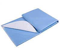 HappyNites Bed Mat Bedwetting Underpads - Washable 36x52, Hospital 1500ml Soft Reusable Waterproof Bed Mats for Incontinence Kids Elderly Adults (36x52-2pack)