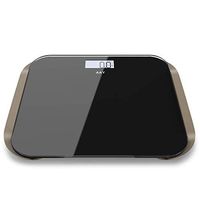 AAY Digital Weight Scale Bathroom Scale for Body Weight with Step-on Technology 4 High Precision Sensors Tempered Glass Large Backlit LCD Display Body Tape Measure Included 400lb/180kg/28st