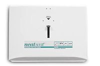 SAN NeatSeat Toilet Seat Cover Dispenser White Metal