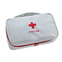 FIN86 Portable First Aid Kit, Medical Bag Emergency Survival First Aid Kit Treatment Outdoor Home Rescue New Storage Tools (Gray)