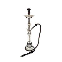 Alchemy Hookah 32” 100% Authentic Egyptian Full Size Hookah Pipe Set (Black Stripe)