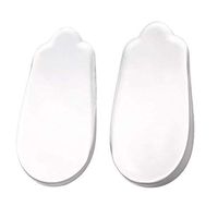 SITAKE 5 Pairs Silicone O/X Type Legs Correction - Orthopedic Insoles Heel Inserts - Medial & Lateral Heel Wedge Silicone Insoles - Corrective Adhesive Shoe Inserts for Foot Alignment (Small)