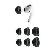 COMPLY Foam Ear Tips for Apple AirPods Pro Generation 1 & 2, Ultimate Comfort| Unshakeable Fit| Assorted Sizes S/M/L, 3 Pairs