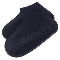 HEALIFTY Waterproof Shoe Cover Rain shoes Covers Antiskid Wear Resistant Rain Boot Covers Silicone Shoe Covers ï¼ˆBlack Size Mï¼‰