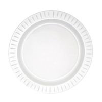 Party Essentials N722619 Elegance Hard Plastic Round Buffet/Luncheon Plates, 9", White (Case of 240)