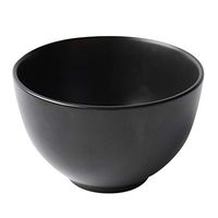 AXZHYX Bowl Ceramic Serving Bowl Black Handmade Salad Stoneware Bowl Hotel Tableware Home Noodles Boiled Fish Soup Bowl (Color : 4.5inch)