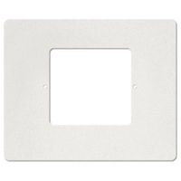 Intrasonic Technology IST Retro Intercom Room & Patio Station Horizontal Plastic Cover Plate, White (RETRO-5RH)