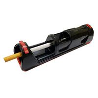 Cigarette Roller Luxurious Single Electric Cigarette Rolling Machine Automatic Cigarette Injector for 70-110 mm Black
