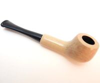 Mr. Brog Tobacco Pipe - Model No: 49 Liliput Natural - Pear Wood Roots - Hand Made