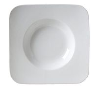 Vertex China AV-SQB20 Ventana Square Bowl, 11-3/8", Porcelain White (Pack of 12)