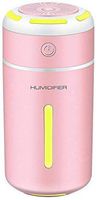 7 Color LED Ultrasonic Essential Oil Diffuser Aromatherapy Air Humidifier (PINK)