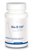 Biotics Research Bio B 100 - Vitamin B Complex Promotes Energy and Health - 180 Capsules