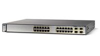 (Certified Refurbished) Cisco WS-C3750G-24TS-S Catalyst 24 Ethernet 10/100/1000 Ports, 4 SFP-Based Gigabit Ethernet Ports, IP Base Image, 1 Power Supply, 1RU