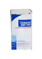 Abdominal Pads. Case of 400 Non-sterile ABD Pads 8" x 10". Highly Absorbent Non-sterile dressings for Wound Padding and Protection. Multi-Layer Dressing. Sealed Edges.