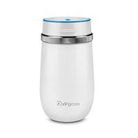 Essential Oils Diffuser - Ultrasonic Cool Mist Humidifier 300ml USB Aroma Diffuser Waterless Auto Shut-Off for Bedroom Home Office - White