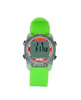 WobL+ World's Smallest & Best Waterproof Vibrating 9 Alarms + Countdown Timer Wristwatch (Green) Sports/Medicine/Meeting/Potty Reminders