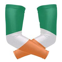 Ireland Flag 1 Pair UV Protection Cooling Long Sports Arm Sleeve