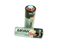 MIYAK Long Lasting Mercury Free A23 12v Alkaline Battery, 5 Pack