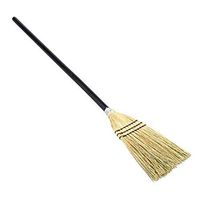 Lobby Corn Broom, Wood Handle, Brown (Limited Edition)