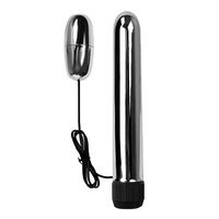 Qksky Multispeed Dual Mini Cordless Design Portable Massager, Button Operation Easy to Use, Waterproof