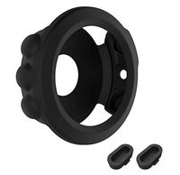Globastore Compatible for Garmin Fenix 5X / 5X Plus Watch Case Cover & Charger Port Protector Dust Plug, Soft Silicone Protective Case Protector Sleeve for Fenix 5X Plus / 5X Anti Dust Cap