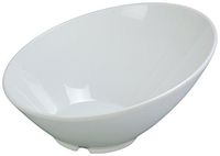 Yanco MD-310 Milando Sheer Bowl, 36 oz Capacity, 10" Diameter, Melamine, White Color, Pack of 24