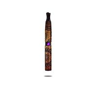MightySkins Skin Compatible with Kandypens Vape Pen - Wooden Floral | Fits All of These Kandypens Models - Gravity, Draco, Elite, Ice Cream Man, Galaxy, Donuts