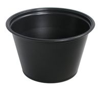 Conex Complements Portion/medicine Cups, 4 Oz, Black, 2500/carton