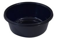 YBM HOME Round Plastic Wash Basin (1148 11.25", Dark Blue)