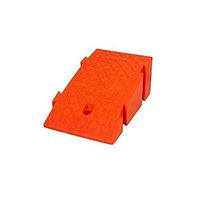 Plastic Wheelchair Ramp, Durable Non-Slip Pedal Pad, Parking Garage Threshold Ramp Outdoor Threshold Wheelchair Triangle Pad (Size: 50cm 27 11cm) (Color : Orange, Size : 452519CM)