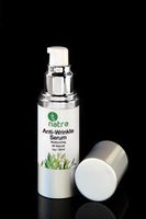 Natra's Anti-Wrinkle Serum with high potency Retinol, CoQ10, ALA and high potency vitamins and minerals. Plant based and all natural with no synthetic ingredients. Firming, revitalizing, stimulates cellular renewal and increases collagen production.