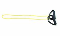 EXERCISE TUBE W/ HANDLES - Yellow