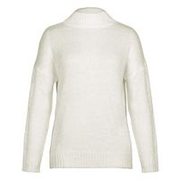 HNTDG Fashion Women Solid Color Knitted Pullover Casual Long Sleeve Turtleneck Sweater Blouse