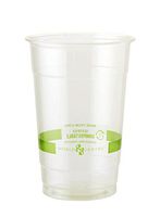 World Centric Compostable 20 Ounce Clear PLA Cold Cup (Package of 500 Cups)