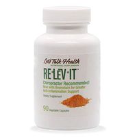 Let's Talk Health RE-LEV-IT - All-Natural Pain Support Formula New & Improved! (90 Capsules)
