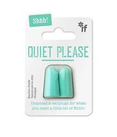 Shhh! Foam Earplugs-Quiet Please