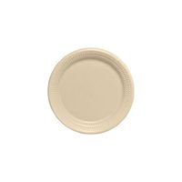 Dart 6PHQR 6 in Honey Laminated Foam Plate (Case of 1000)