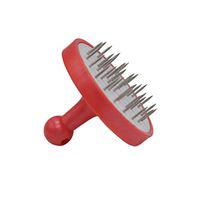 Gessppo Foil Hole Puncher For Hookah Bowl Glass Smoke Molasses Tobacco Hookah Accessories Hookah Paper Hole Puncher (Red)