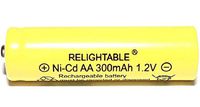 RELIGHTABLE 300mAh AA NiCd 1.2v Rechargeable Batteries Garden Solar Ni-Cd Light LED K (Pack of 12)