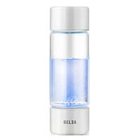 LOVEPET Portable 4 Minute Hydrogen-Rich Water Bottle Rechargeable High Concentration Hydrogen Generator Glass Bottle Anti-Aging Anti-Oxidation Alkaline Water Generator, 360ml
