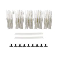 WICHEMI Window Cleaner Accessories Bag Double-Sided Magnetic Glass Wiper Glider Glass Cleaning Tools Replacement Kit