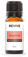 REVIVE Essential Oils GRAPEFRUIT 10 ml -100% Pure Therapeutic Grade, For Diffuser, Humidifier, Massage, Aromatherapy, Skin & Hair Care - Cruelty Free - Unrefined Oils With No Fillers