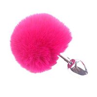 WENWING Mini Metal Rabbit Tail Romance Amal Plug Shower Enema Pocket Massager Six Toys Trainer Men Women