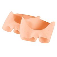 guohanfsh Silicone Gel Ballet Pointe Foot Toe Cap Cover Soft Cushions Protectors Shoes Pads Feet Care Tool Open Nude