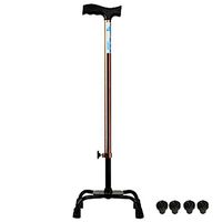 Elderly supplies Aluminum Cane, Height Adjustable Safety Assisted Balance Walker, Light Old Man Walking Stick, Suitable for Outdoor Travel Walking