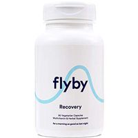 Flyby Hangover Cure & Prevention Pills (90 Capsules) - Dihydromyricetin (DHM), Chlorophyll, Prickly Pear, N-Acetyl-Cysteine & Milk Thistle for Morning After Alcohol Recovery & Aid - Certified Organic