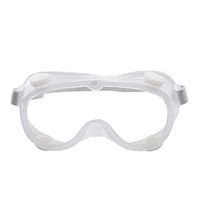NEWHE Multifunctional Safety Glasses | Protective Glasses with Dustproof Windproof Water Fogproof Eyewear Protection for Adult Chemistry Medical Virus Outdoor (White)